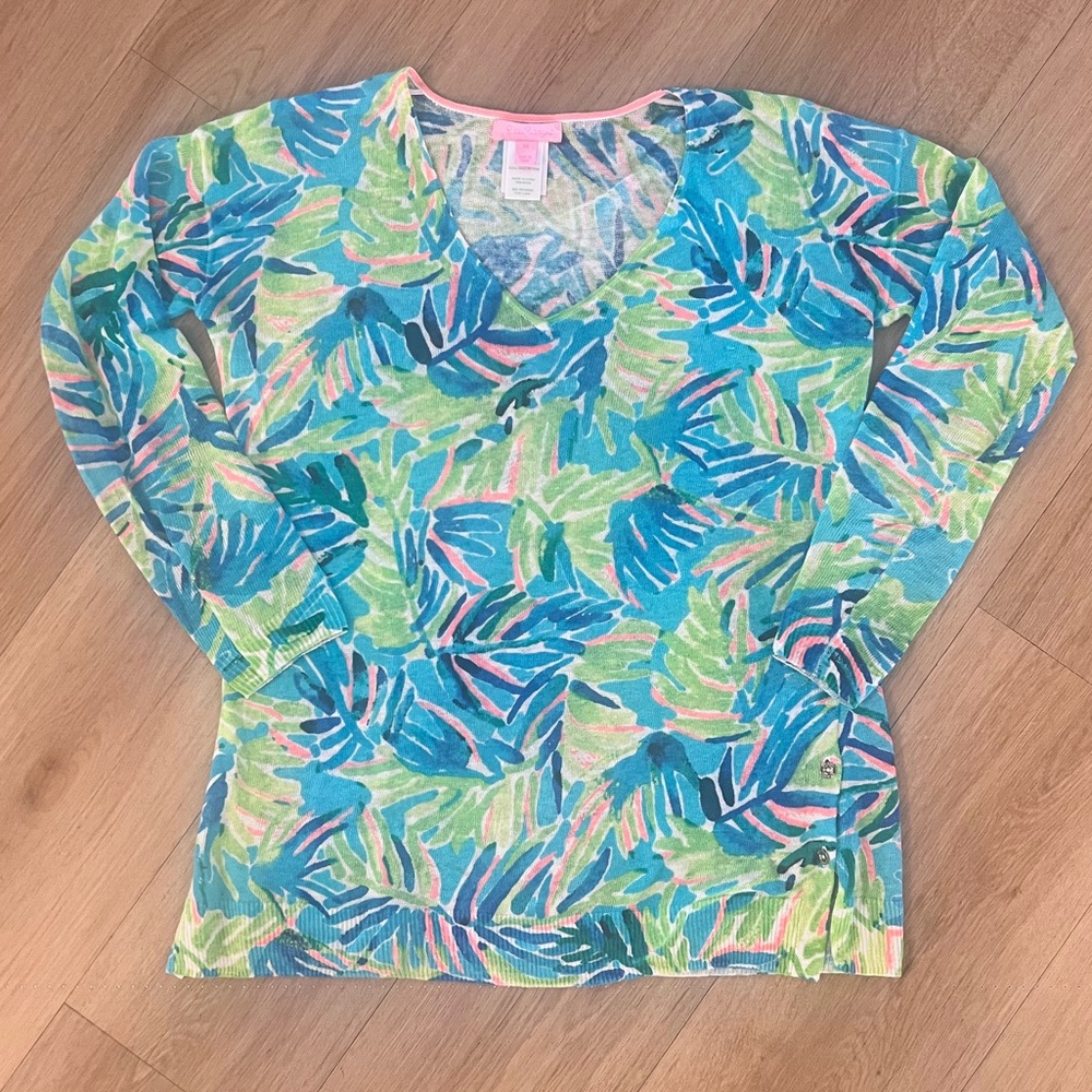 Lilly Pulitzer Knit Linen Tunic